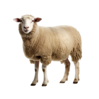 AI generated Sheep clip art png