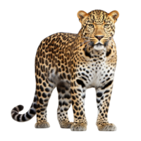 ai generado leopardo acortar Arte png