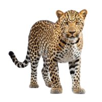 ai gerado leopardo grampo arte png