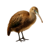 ai gegenereerd kiwi vogel klem kunst png