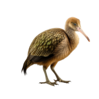 ai généré kiwi oiseau agrafe art png