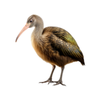 ai gegenereerd kiwi vogel klem kunst png