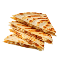 ai gegenereerd Quesadilla klem kunst png