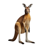 AI generated Kangaroo clip art png