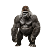 AI generated Gorilla clip art png