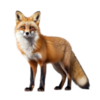 ai généré Renard agrafe art png