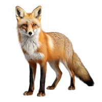 AI generated Fox clip art png