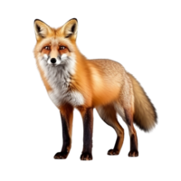 AI generated Fox clip art png