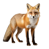 ai généré Renard agrafe art png