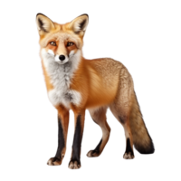 ai généré Renard agrafe art png