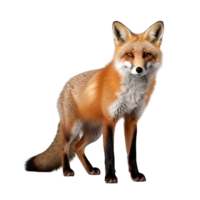 ai généré Renard agrafe art png