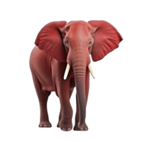 AI generated Elephant clip art png