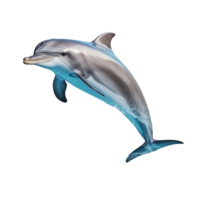 AI generated Dolphin clip art png