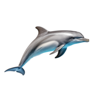 AI generated Dolphin clip art png