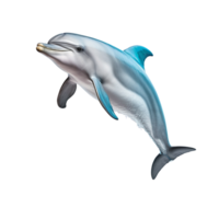 ai genererad delfin klämma konst png