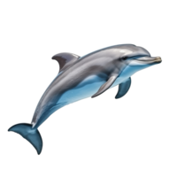 ai genererad delfin klämma konst png