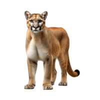 AI generated Cougar clip art png