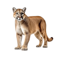 AI generated Cougar clip art png