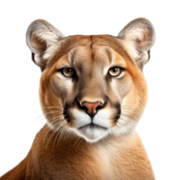 AI generated Cougar clip art png