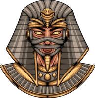 Vector illustration of egyptian ancient mummy