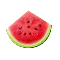 AI generated Watermelon clip art png