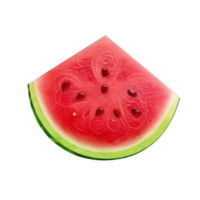 ai gegenereerd watermeloen klem kunst png