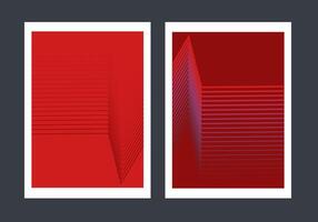 Abstract line curve cover background template, line pattern background, ready to use. vector