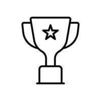 Trophy icon vector design templates simple and modern