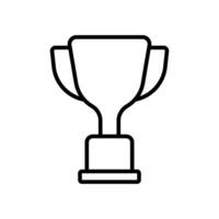 Trophy icon vector design templates simple and modern