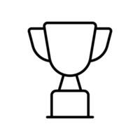 Trophy icon vector design templates simple and modern