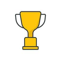 Trophy icon vector design templates simple and modern