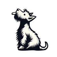 AI generated Scottish Terrier Dog illustration Vector