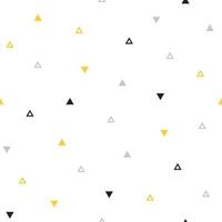 Minimalist Scandinavian triangle seamless pattern background. vector