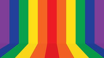 Rainbow colored background. LGBTQI, pride month concept. vector