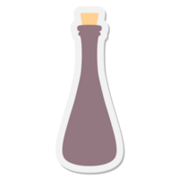 autocollant de potion magique png