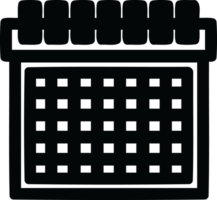 monatlich Kalender Symbol Symbol png