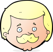 cartoon man with mustache png