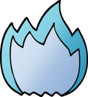 cartoon doodle open flame png