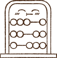 Abacus Charcoal Drawing png