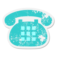 telephone grunge sticker png