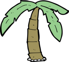 palmera de dibujos animados png