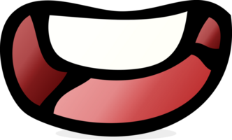 cartoon happy mouth png