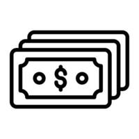 A perfect design vector of banknote icon