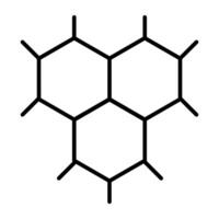 un lineal diseño, icono de compuesto vector