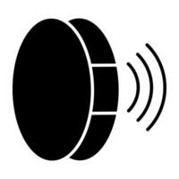 un único diseño icono de voz reconocimiento vector