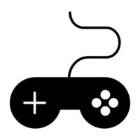 Creatively design icon of game controller vector