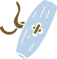 alte Schaltfläche des Cartoon-Doodles png