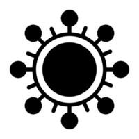 An outer networking connections icon in modern style vector
