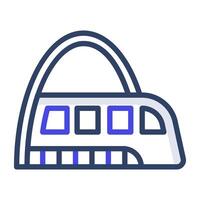 A premium download vector of bullet train