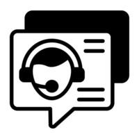 A perfect design vector of support chat